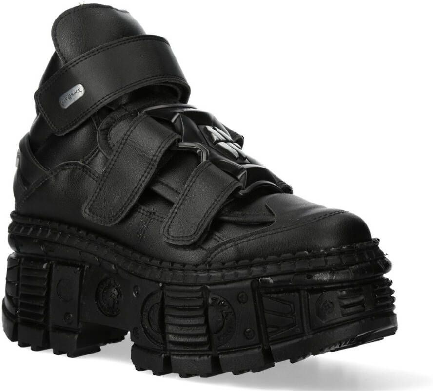 New Rock M-WALL285-V2 Plateau Sneakers Zwart