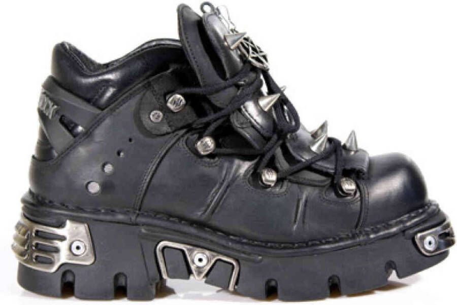 New Rock M.110 ITALI NEGRO Plateau sneakers 47 Shoes Zwart