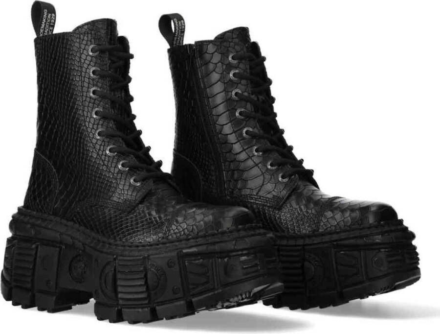 New Rock MWALL126S7 Plateau Laarzen 42 Shoes Zwart