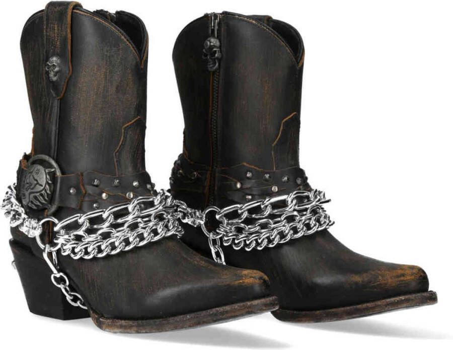 New Rock MWSTM005TESS2 Enkellaars 38 Shoes Bruin