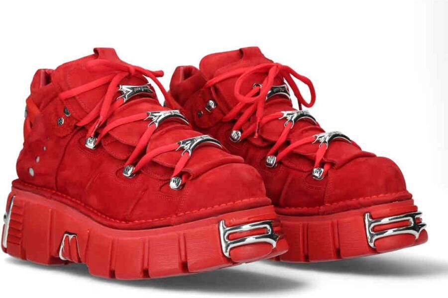 New Rock M-106- Plateau sneakers 45 Shoes Rood