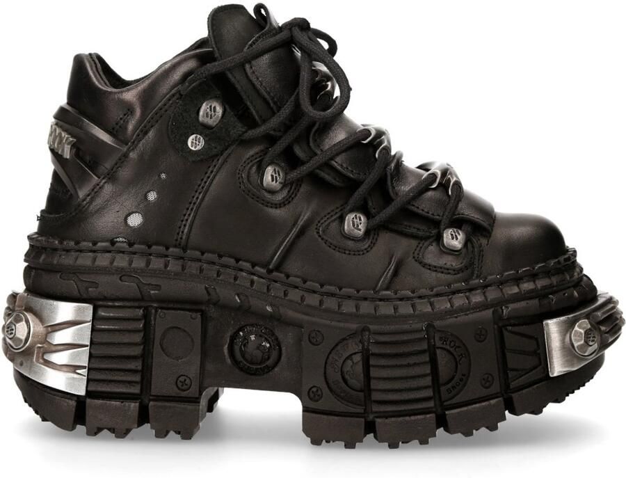 New Rock Sneakers laag 'WALL106-S10' zwart