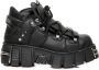 New Rock Plateau sneakers M-106-VS1 Zwart - Thumbnail 1