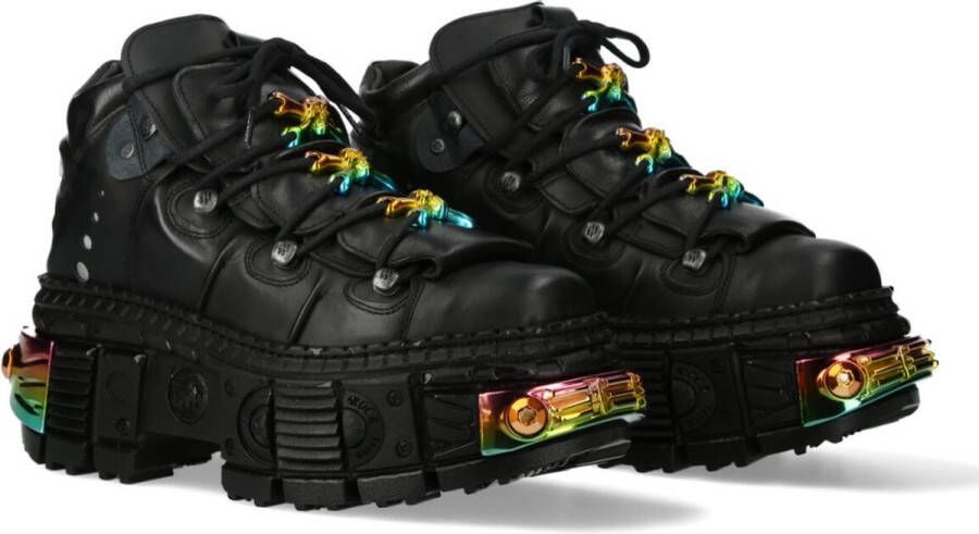New Rock Plateau sneakers M-WALL106-S23 Zwart