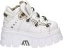 Newrock New Rock Tower dames dad sneaker Wit - Thumbnail 1