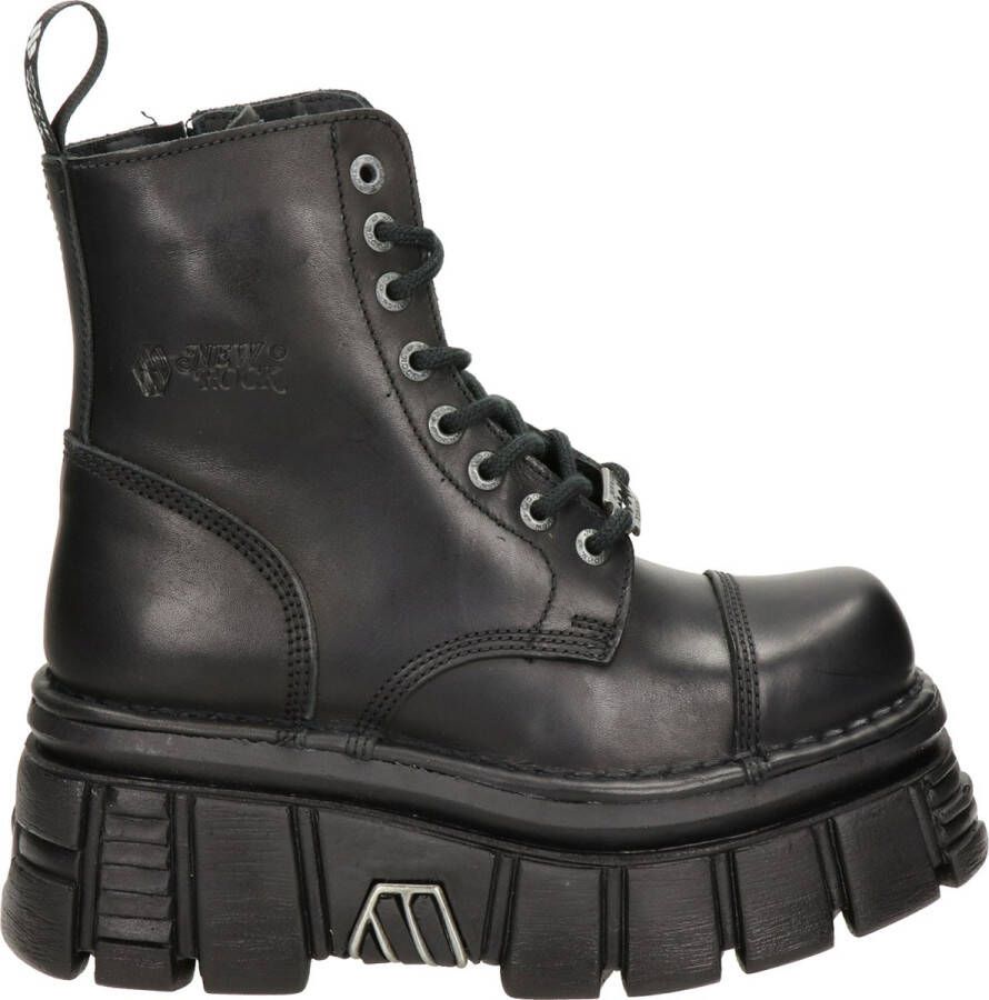 Newrock New Rock Veterlaars 38 Shoes M NEWMILI083 S21 Zwart