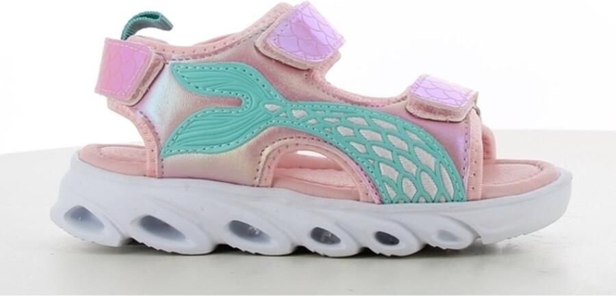 Newoteen Roze Meisjes Sandalen met LED Verlichting Lichtgevende Schoenen Maat [25-30] Comfortabel & Feestelijk