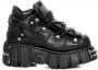 Newrock New Rock Lage schoenen 40 Shoes M 106 S1 Zwart Zilverkleurig - Thumbnail 4
