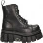 Newrock New Rock Veterlaars 38 Shoes M NEWMILI083 S21 Zwart - Thumbnail 1