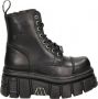 Newrock New Rock Veterlaars 42 Shoes M NEWMILI083 S21 Zwart - Thumbnail 1