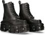 New Rock M-TANK083- Plateau Laarzen 43 Shoes Zwart Zwart - Thumbnail 1