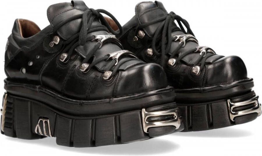 Newrock New Rock Plateau sneakers 40 Shoes M 120N S27 Zwart