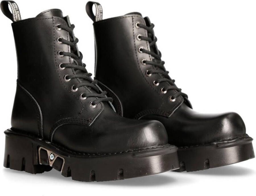New Rock Veterlaars M-MILI084N-S3 Zwart