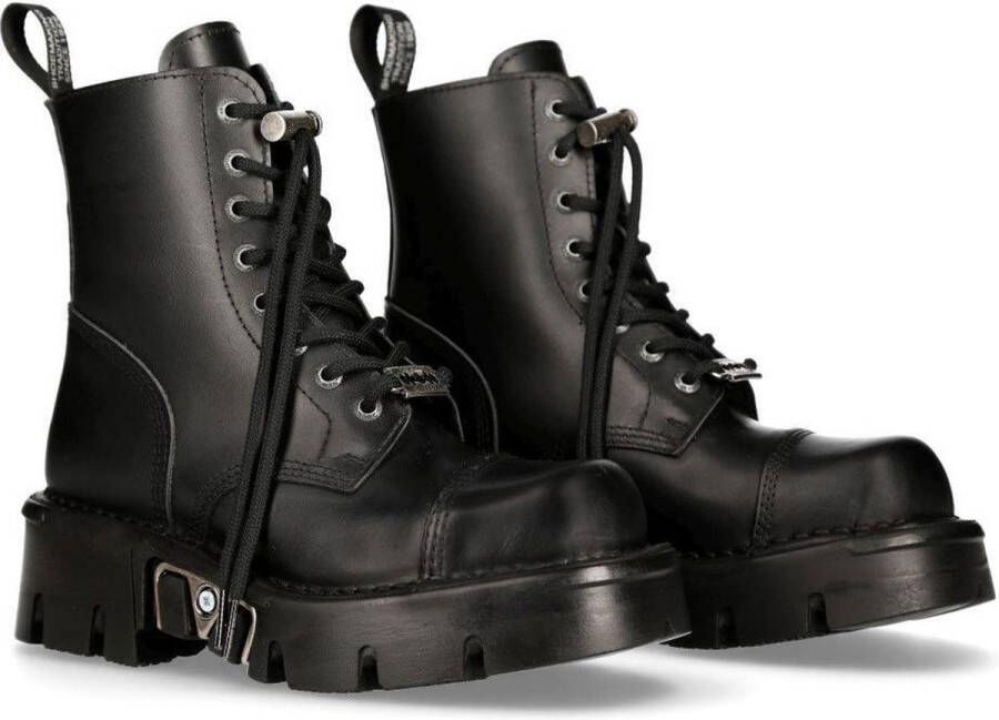 Newrock New Rock Veterlaars M-NEWMILI083-S23 Zwart