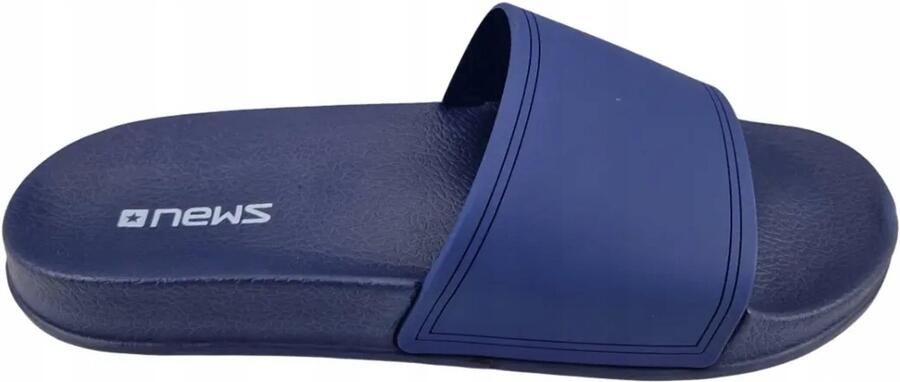 News Heren Slippers Blauw Waterdicht & Comfortabel