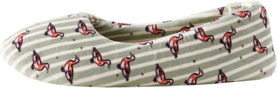 Next Dames Ballerina's met print Groen