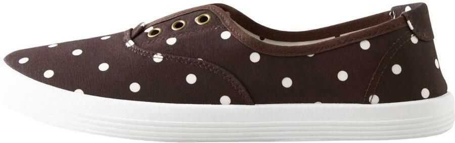 Next Sneakers laag 'Forever Comfort' chocoladebruin wit