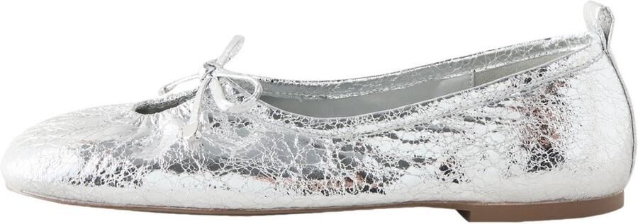 Next Dames Forever Comfort ballerina's met strik Zilver