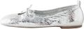 Next Dames Forever Comfort ballerina's met strik Zilver - Zilver