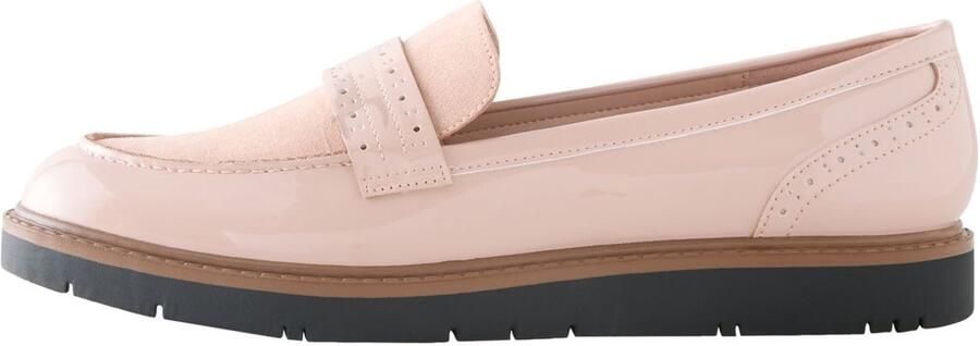 Next Dames Forever Comfort brogue-instapschoenen Huidkleur