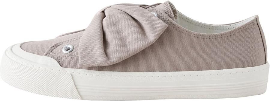 Next Dames Forever Comfort canvas sneakers met strik Bruin
