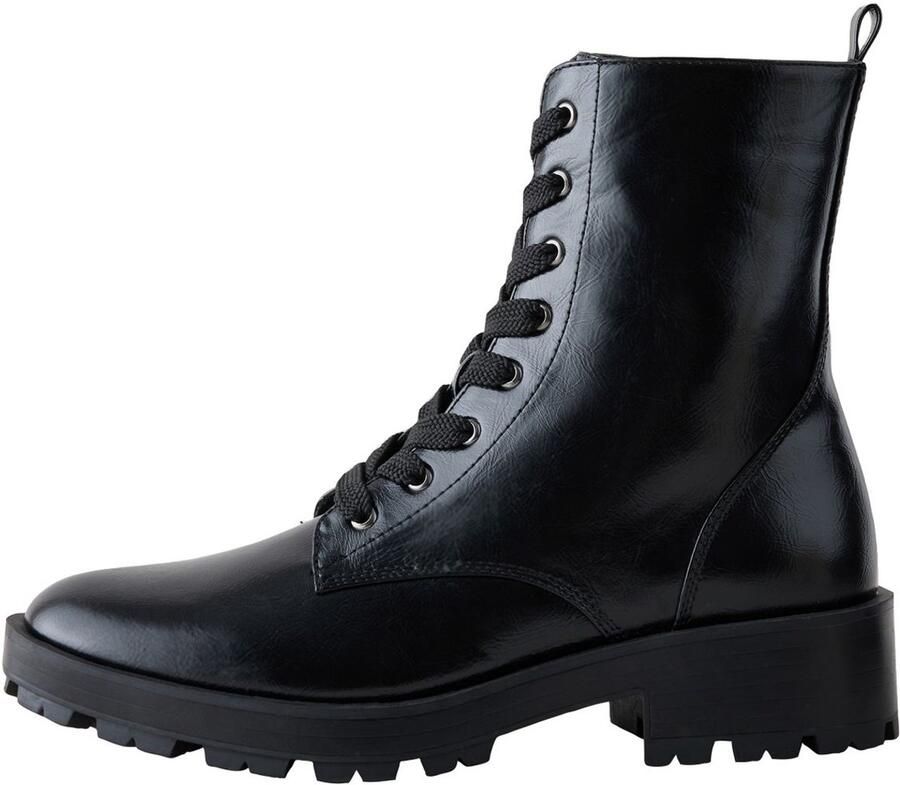 Next Dames Forever Comfort casual veterlaarzen met profielzool Zwart