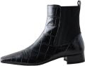 Next Dames Forever Comfort Chelsea-enkellaarzen met puntige neus Zwart - Zwart