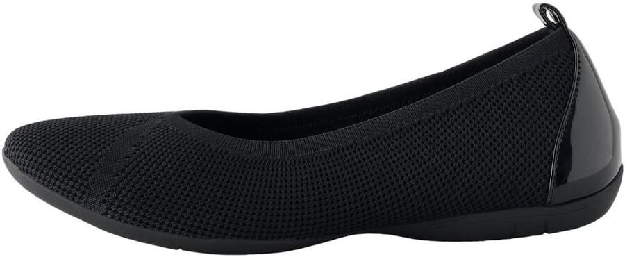 Next Dames Forever Comfort comfortabele Flyknit balletschoenen Zwart
