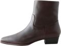 Next Dames Forever Comfort cowboy-enkellaarzen Bruin - Chocoladebruin
