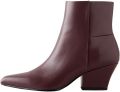Next Dames Forever Comfort enkellaarzen met puntneus Rood - Rood
