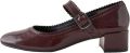 Next Dames Forever Comfort geschulpte pumps met lage blokhak Rood - Burgundy