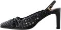 Next Dames Forever Comfort gevlochten pumps met hielbandje Zwart - Zwart