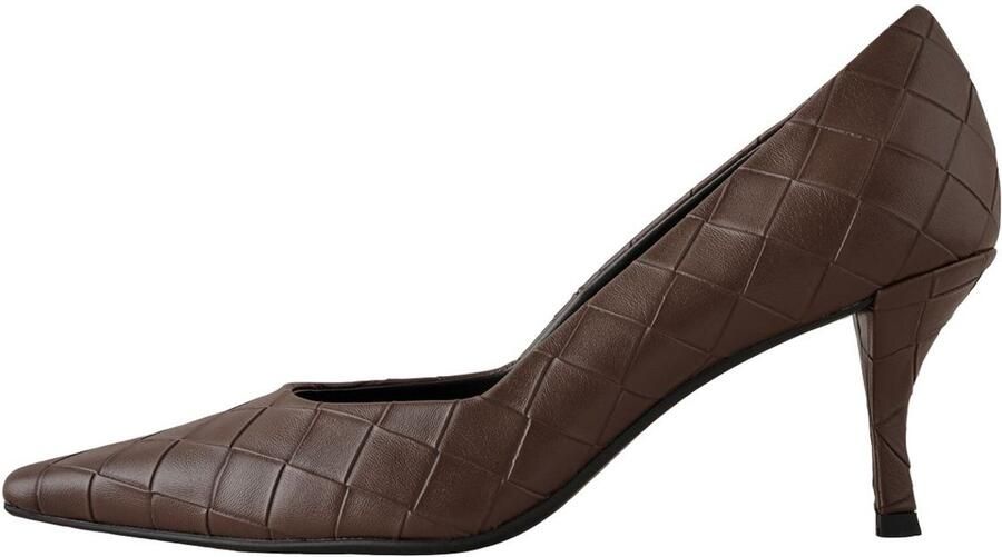 Next Dames Forever Comfort geweven pumps met puntige neus Bruin
