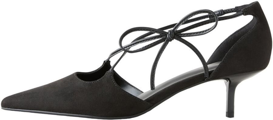 Next Dames Forever Comfort hakken met twee delen puntige neus en strik Zwart