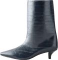 Next Dames Forever Comfort halfhoge laarzen met puntige neus Blauw - Navy