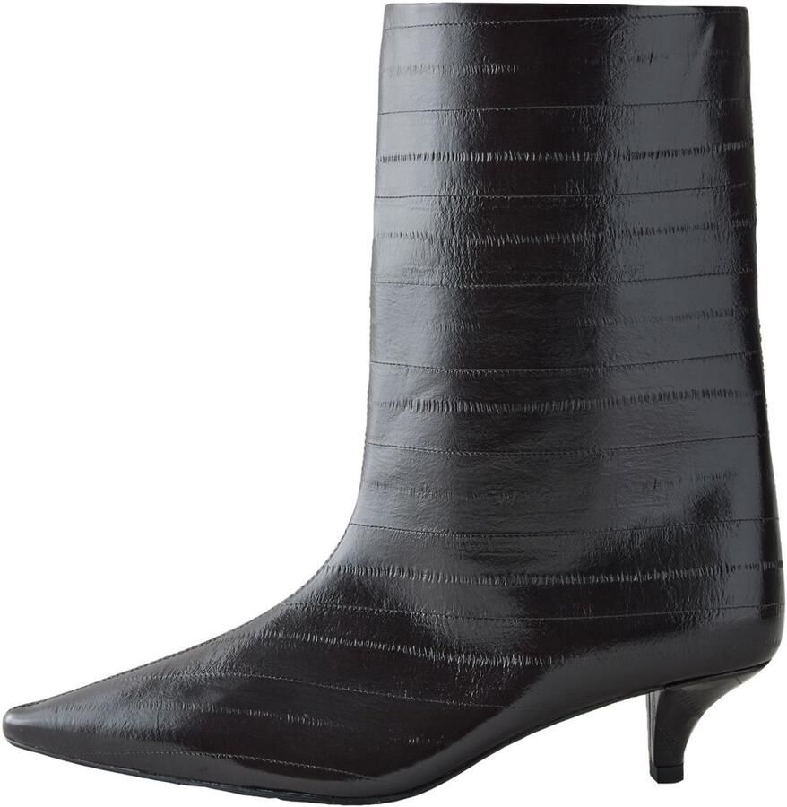 Next Dames Forever Comfort halfhoge laarzen met puntige neus Rood