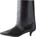 Next Dames Forever Comfort halfhoge laarzen met puntige neus Rood - Rood