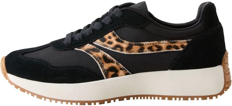 Next Dames Forever Comfort hardloopsneakers met veters en inzetstuk Zwart