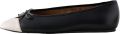 Next Dames Forever Comfort leren ballerina's met neuskap Zwart - Zwart