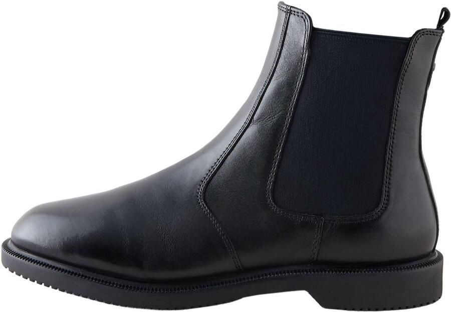Next Dames Forever Comfort leren Chelsea-enkellaarzen Zwart