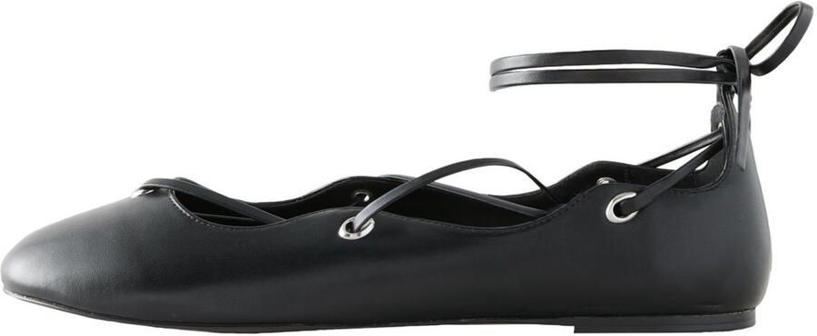 Next Dames Forever Comfort leren Ghillie-schoenen Zwart