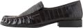 Next Dames Forever Comfort leren loafers met franjes Rood - Donkerbruin