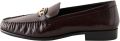 Next Dames Forever Comfort leren loafers met rand Rood - Wijnrood