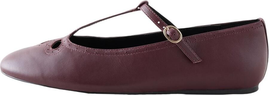 Next Dames Forever Comfort leren Mary Jane-schoenen Rood