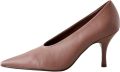 Next Dames Forever Comfort leren pumps met uitsnijdingen Huidkleur - Beige