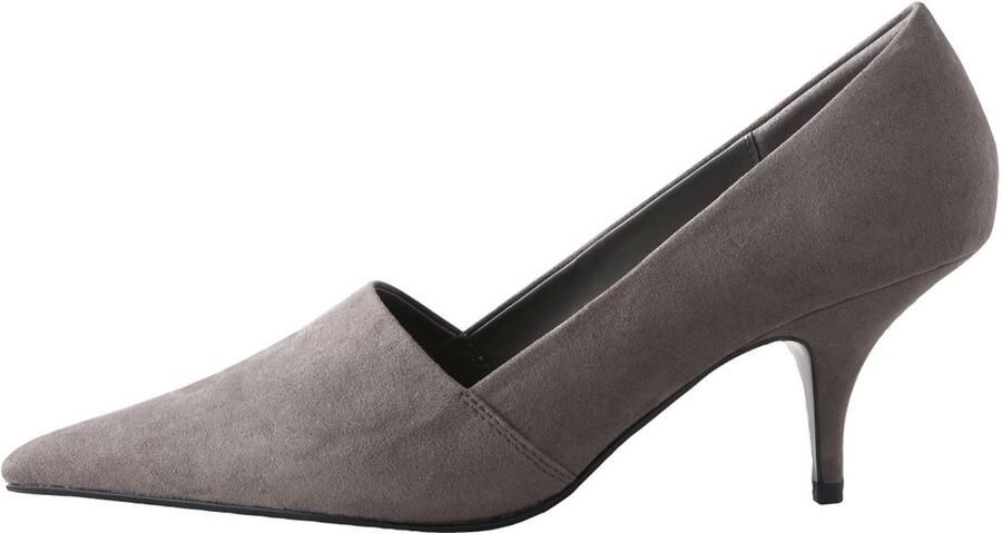 Next Dames Forever Comfort leren pumps met uitsnijdingen Zwart