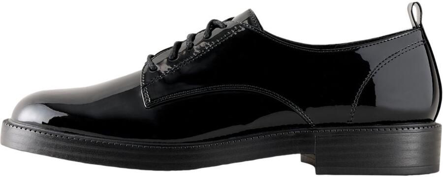 Next Dames Forever Comfort leren veterschoenen Zwart