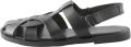 Next Dames Forever Comfort leren vissersballerina's Zwart - Zwart