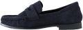 Next Dames Forever Comfort leren zadelloafers met franjes Blauw - Blauw