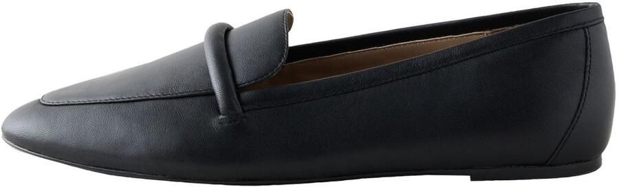 Next Dames Forever Comfort lerern leafers met puntneus Zwart